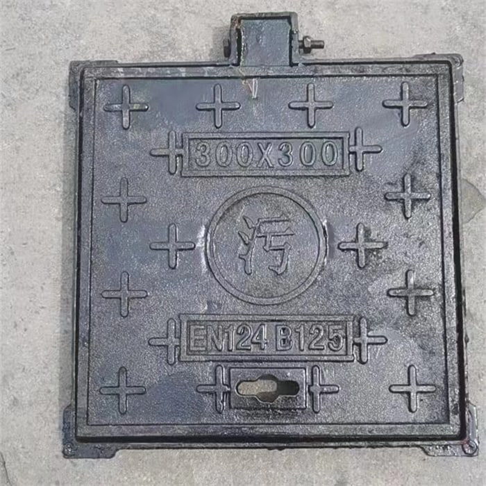 球墨铸铁方形井盖