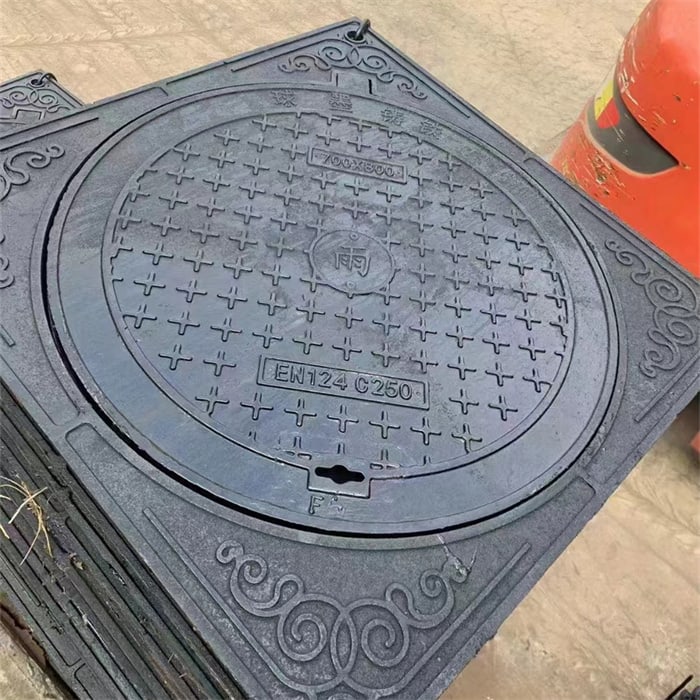 球墨铸铁方形井盖